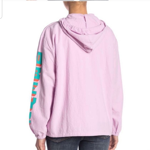 OBEY Worldwide Pink Lightweight Hoodie Jacket - Picture 4 of 8